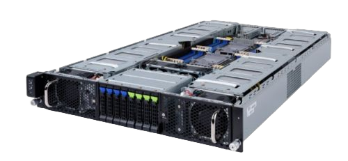 Серверная платформа 2U GIGABYTE G292-2G0 (2*LGA4189, C621A, 24*DDR4 (3200), 4*2.5" Gen4 NVMe/SATA/SAS HS, 4*2.5" SATA/SAS HS, 16*FHFL PCIe, 2*LP PCIe,